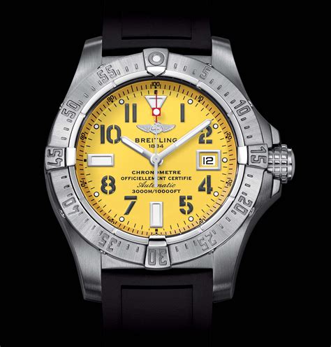 breitling avenger seawolf blacksteel code yellow replica|breitling avenger 2 seawolf.